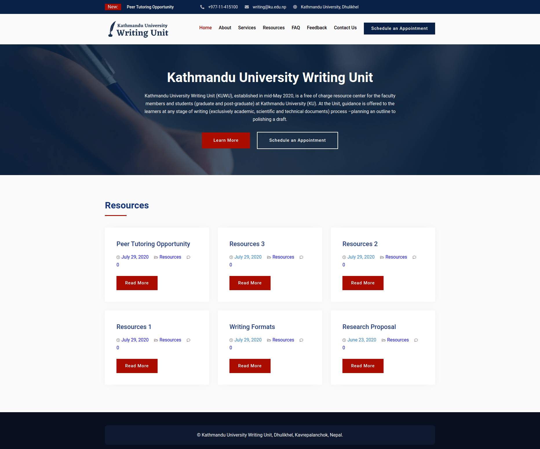 KUWU Platform - Project by Anamol Sapkota